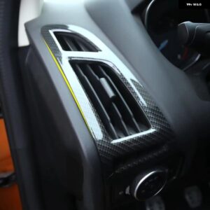 車内フロント エアベント トリム エアコン デコレーション ステッカー フォード フォーカス 3 4 MK3 MK4 2012+
