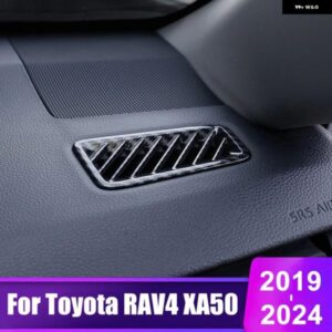 トヨタ RAV4 2019 - 24 RAV 4 XA50 ハイブリッドカー ダッシュボード エアコン 吹き出し口カバー アクセサリー