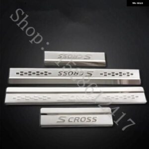 カーアクセサリー スズキ SX4 スクロス S-クロス Sクロス 2014 2015 2016- 2018 アクセサリー ドアシル スカッフプレート プロテクター ガード