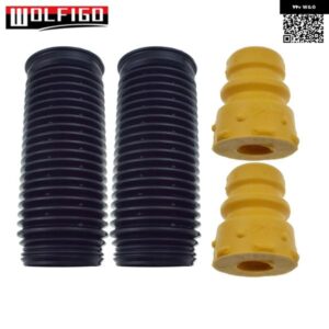サスペンションストップバッファー フロントアクスル ダストカバー キット 4個 VW GOLF アウディ A3 SEAT LEON 1K0412303B 3C0511359 3C0513425