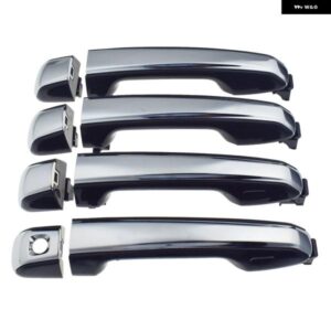 外装 外側 クローム ブラック ドアハンドル フロント リア 左/右 LEXUS GX460 2010-2021 69210-60160 69250-60070 69210-60170 - Front　Left　1PC