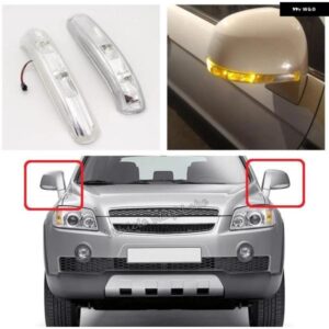 リアミラー LED ウィンカー インジケーター ライトランプ LHD シボレー キャプティバ 2006 - 11 カー スタイリング ワイヤーなし