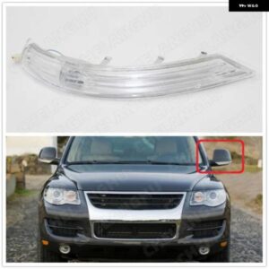 左側 VW TOUAREG 2007 2008 2009 2010 カー スタイリング リアミラー LED ウィンカー インジケーター ライトランプ 運転席側 LHD