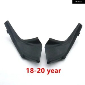 フロントガラス ラップコーナー トリム ワイパー サイドカバー 蓋 トヨタ ランドクルーザー プラド LC120 LC150 2003-2020 - 2018-2020　pair