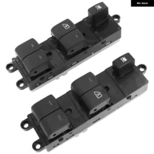 フロント左右マスター電動ウィンドウスイッチ ボタン 日産 ナバラ D40 キャシュカイ パスファインダー 2004-2016 25401-EB30B 25401-JD00A - Right　Side