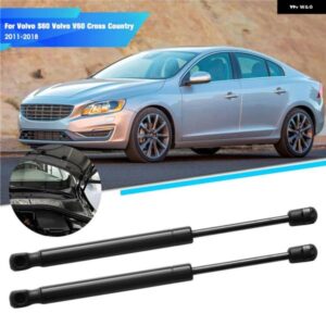 2個 車アクセサリー フロントカー フード ボンネット リフト サポート ガス スプリング ショック ボルボ S60 ボルボ V60 クロスカントリー 2011-2018