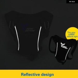 ファッション オートバイ バイク ドロップレッグバッグ ヒップバム ファニーパック 防水 オートバイ バイク バッグ アウトドア カジュアル ウエストバッグ - Green　mark