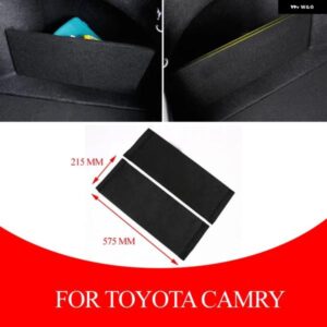 トランク デフレクターパーティションサイド 収納 ボックス トヨタ カムリ8TH 2018 2019 2020カーアクセサリー
