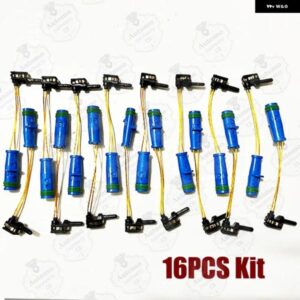 16個 ブレーキ パッド ライン ブレーキ パッド 摩耗センサー 1695401617 メルセデスベンツ W169 W245 W176 W205 - 4PCS