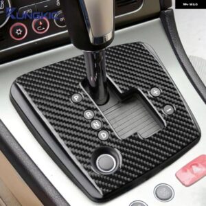 リアルソフトカーボン ステッカー LHD マニュアル /オートマチックカー ギア シフト フレーム パネル アルファロメオ 159 2005-2019 - 23 - Inner　Type　A　Black