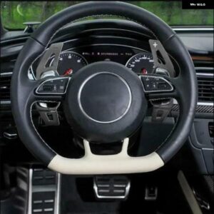 2個 車用 ステアリングホイール シフト パドル シフター エクステンション アウディ A5 S3 S5 S6 SQ5 RS3 RS6 RS7 2015 2016 SPORTBACK 合金