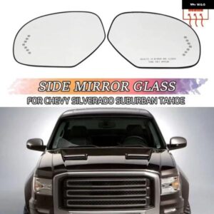 サイドウィングミラー ガラス キャデラック エスカレード ESV シボレー アバランチ シルバラード サバーバン タホ GMC ユーコン 左 右 ヒーター付き リア