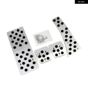 ペダル ホンダ シビック 8TH 2006 2007 2008-2011 アルミ MT フットレスト 燃料 アクセル ブレーキ クラッチ ペダル パッド 穴 あけ加工必要