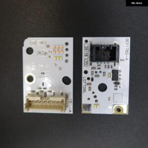 車用LEDホワイト ヘッドライト DRLチップ バラスト ホワイトマイクロチップ アウディ A3 S3 2017-2020 ボードPCB - 2PCS　For　Left　Light