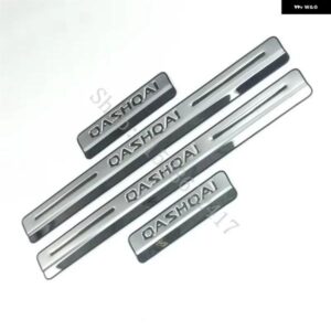 日産 キャシュカイ J10 J11 2007 2008 2009~2013 2016 2017~2021 スカッフプレート ステンレス ドアシルガード カーアクセサリー 4個