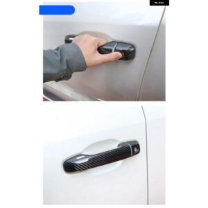 レクサス GX GX460 2010 - 17 カーボン カー ドアハンドル カバー トリム スタイリング アクセサリー - no　sensor