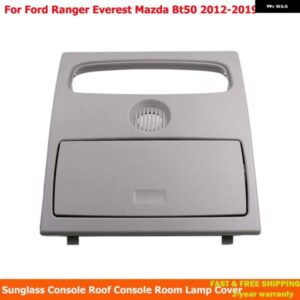 フォード レンジャー エベレスト マツダ BT50 2012-2019 グレー サングラス コンソール ルーフ コンソール ルームランプカバー