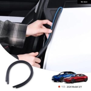 テスラ モデル3 Y 2021-2025 ドアシール 防音キット 車エッジ ウェザーストリップ 遮音 騒音防止 アクセサリー