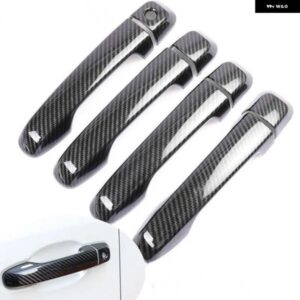 トヨタ ランドクルーザー プラド 150 J150 LC150 LC200 2010 - 2019 カーボン ドアハンドル カバー トリム カー スタイリング アクセサリー