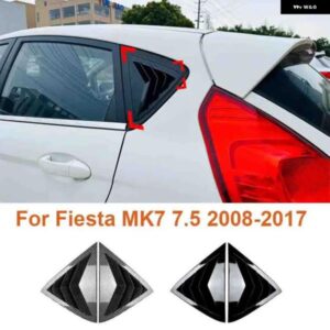 トライアングルルーバー サメえら形をしたリアウィンドウ 装飾 ウィンドウ通気口 フォード フィエスタ MK7 7.5 2008 - 2015 - 17