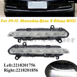 フォグランプ デイタイム ランランプ メルセデスベンツ S クラス W221 C250 C300 C350 CL550 AMG CLS550 R350 085 2009-2013