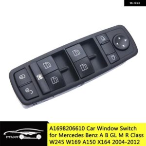 メルセデスベンツ A B GL M R クラス W245 W169 A150 B200 X164 2004-2012 電動パワーウィンドウマスタースイッチ A1698206610 1698206610