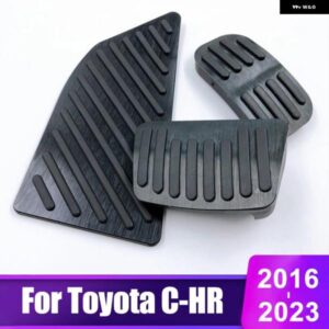 トヨタ C-HR CHR CH R 2016 - 23 車用フット燃料アクセルブレーキペダルカバー パッド アクセサリー