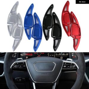 車用 ステアリングホイール シフト パドル シフター 延長 合金 アウディ RS3 RS4 RS5 RS6 RS7 RS E-TRON GT 2020-2023 2個