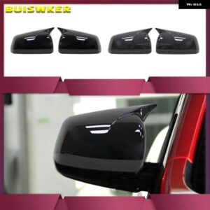三菱 ランサー X 10 EX EVO 2008-2016 サイドドア バックミラー カバー キャップ トリム シェル ステッカー カー スタイリング アクセサリー パーツ
