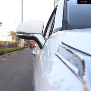 バックミラー 装飾 カバー トリム 外装 カスタム トヨタ RAV4 2019 2020 ABSクローム