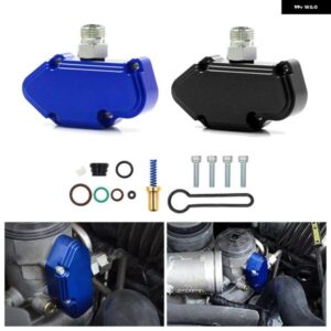 圧力レギュレーター バルブ キャップ ビレット アルミ ディーゼル スプリング スプリング ハウジング 付き 6.0 POWERSTROKE 2003-2007 - Blue