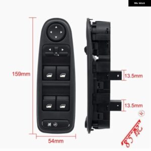 パワーウィンドウマスター コントロール スイッチ バックミラー コントロール ボタン 6554.YH 6554YC シトロエン C4 ピカソ MPV 2006-2013