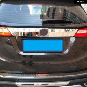 ホンダ HR-V HRV ヴェゼル 2014-2019 クローム リア トランク カバー テールゲート カーゴドアリッド トリム モールディング フレーム ガーニッシュ