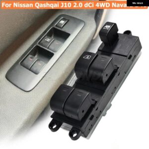 マスター電動パワーウィンドウリフタースイッチ 日産 キャシュカイ J10 2.0 DCI 4WD ナバラ D40 車両用 QZ 25401JD001 25401BB60B
