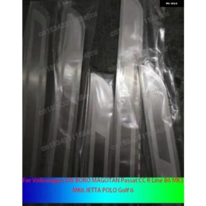 フォルクスワーゲン VW BORO MAGOTAN パサート CC R ライン B6 MK5 MK6 ジェッタ ポロ ゴルフ 6 R ステンレス ドアシルストリップ ウェルカムペダル
