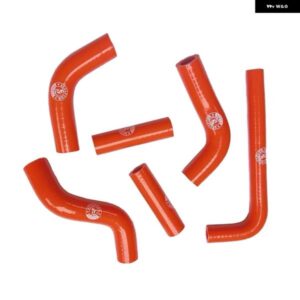 オートバイ バイク モトクロス エンジン シリコン ラジエーター クーラント ホース KTM EXC400 EXC450 EXC525 EXC 400 450 525 2002 - 06 - K8-CKT　004　ORANGE