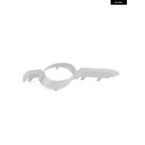 フロント バンパー フォグランプ ランプカバー フォグライト ガーニッシュ フード BMW X6 E71 E72 2008 - 12 カーアクセサリー - Sliver　Right