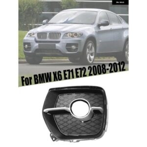 フロント バンパー フォグランプ ランプカバー フォグライト ガーニッシュ フード BMW X6 E71 E72 2008 - 12 カーアクセサリー