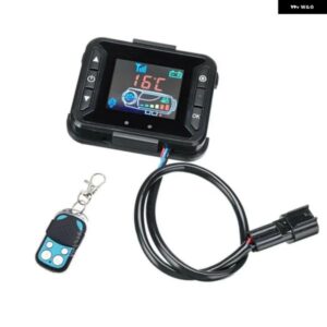 汎用 12V ディーゼル エアヒーター LCD モニター スイッチ + 4 ボタン リモート コントロール カー トラック オート ディーゼル エアヒーター パーキング
