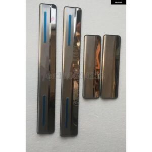 フォルクスワーゲン トゥアレグ 2011-2018 自動車用 ステンレス ミラー スカッフプレート ドアシルストリップ ウェルカムペダル カー スタイリング