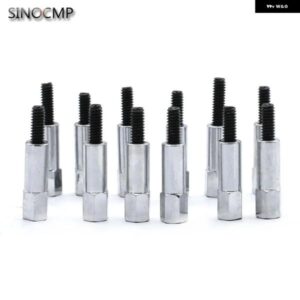 12個クローム バルブ カバー ボルトセット フォード 260 289 302 351W エンジン ホイール タイヤ パーツ バルブ ステム キャップ 車パーツ