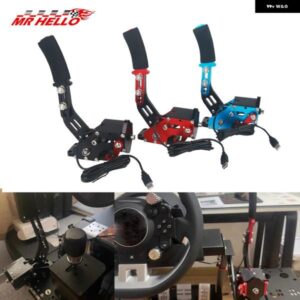 ブレーキ システム USB ハンドブレーキ ロジクール G29/G27/G25PC ホールセンサー ラリー SIM レーシングゲーム T300 T500