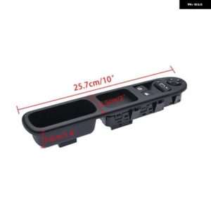 運転席側 助手席側 電動パワーウィンドウ コントロール スイッチ プジョー 207 2007-2015 6554QC 6490HQ 2個 - Style　B