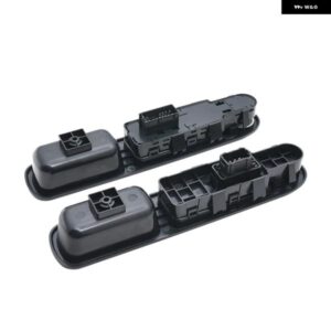 運転席側 助手席側 電動パワーウィンドウ コントロール スイッチ プジョー 207 2007-2015 6554QC 6490HQ 2個 - Style　A