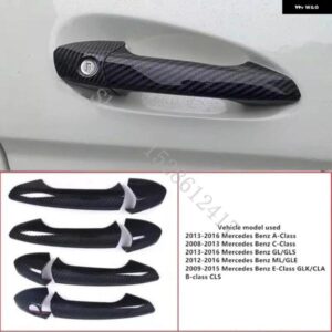 メルセデスベンツ GL/GLS 2013 - 16 ABS ドアハンドル カバー トリム 装飾 ドアハンドル ボウル カーアクセサリー - RHD