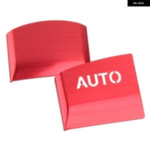 11個 ドア ウィンドウ リフト スイッチ スパンコール リッド カバー トリム ホンダ シビック 10代目 2016 - 20 レッド/シルバー/ブルー - Silver