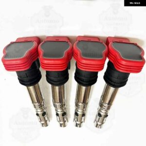 1/2/3/4PCS 車用 イグニッション コイル VW ジェッタ ゴルフ パサート ティグアン CC アウディ A3/4/5/6/7/8 TT Q3/5 R8 OEM 06E905115E - 4PCS