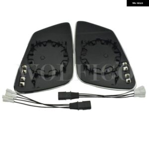 左右車用オートヒーター付きミラー ガラス ワイヤー4ピン BMW 5 6 7 E60 F10 F18 GT F07 F06 F01 F02 51167186587 51167186588 - LH　RH　2PCS