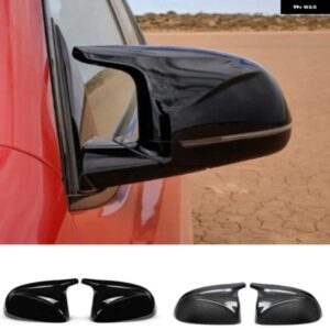 カーボン車用バックミラー キャップ BMW X3 X4 X5 G01 G08 G02 G05 2019 2020 非X3M X4M サイドミラー カバー キャップ グロスブラック