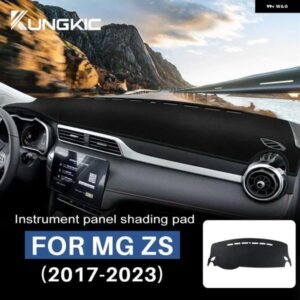 プレミアムフランネルマット ダッシュボード カバー 光を避ける パッド 紫外線防止ケース カーペット MG ZS MGZS 2017 - 23
